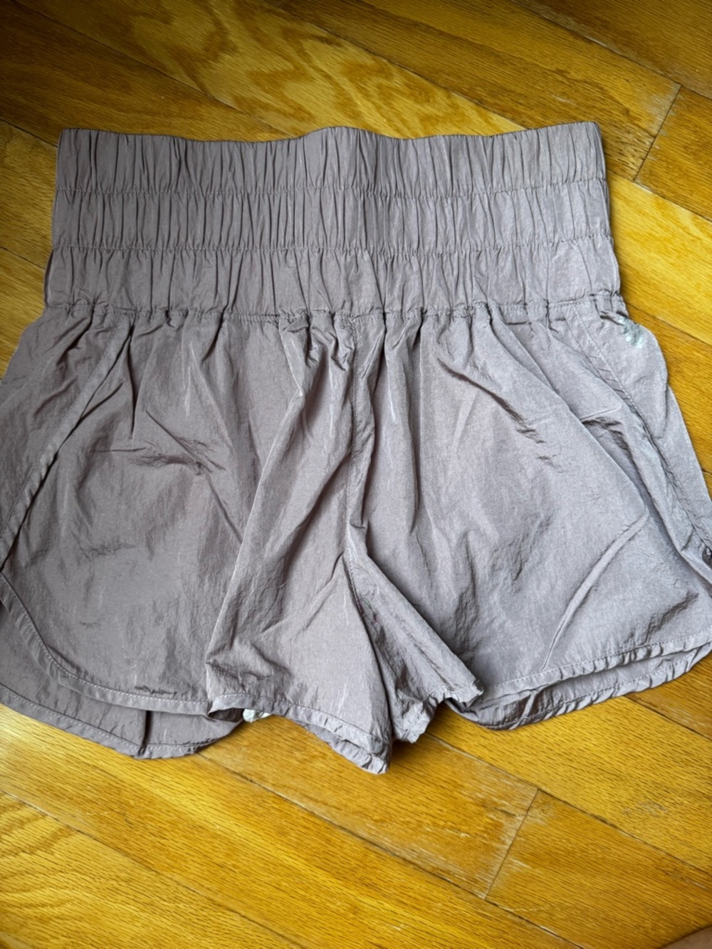 FP movement High-Waist Taupe Women’s Shorts